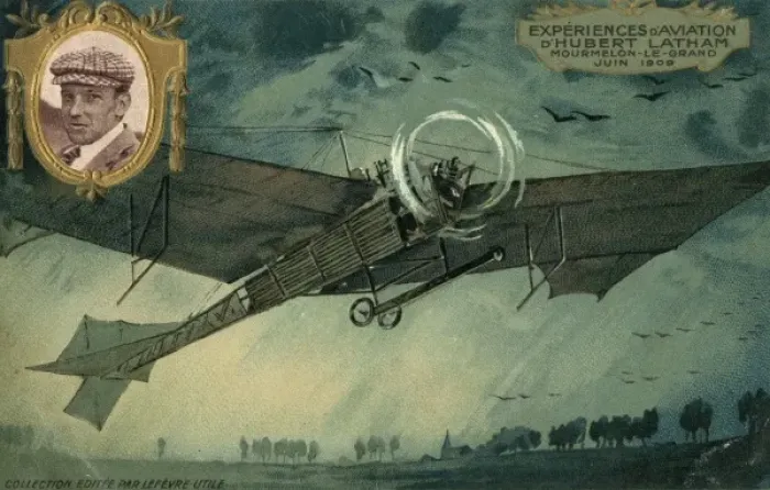 Framed Print : Latham Monoplane Framed Print : Latham Monoplane