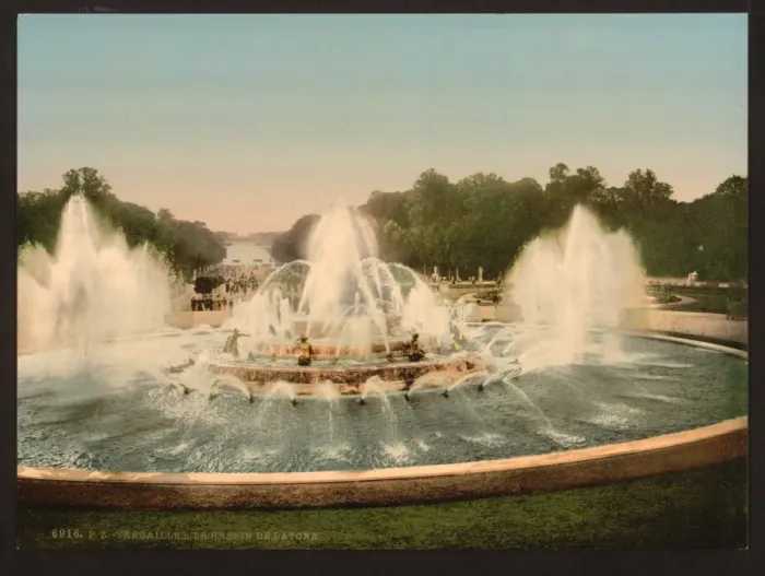 Framed Print : The Latone Basin, II, Versailles, France Framed Print : The Latone Basin, II, Versailles, France