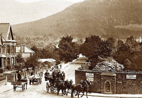 Latrigg and Station Road, Keswick early 1900's