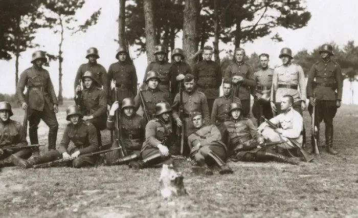 Framed Print : Latvian Soldiers Framed Print : Latvian Soldiers