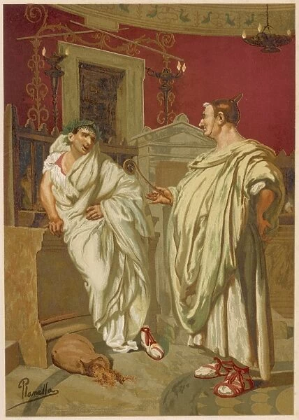 Laughing Augurs. Cicero wondered how two augurs could meet without bursting