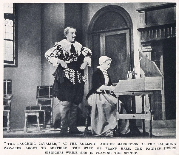 The Laughing Cavalier at The Adelphi Theatre, London: Arthur Margetson in the role of