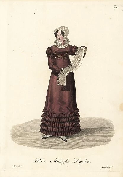 Laundry mistress, Paris, early 19th century