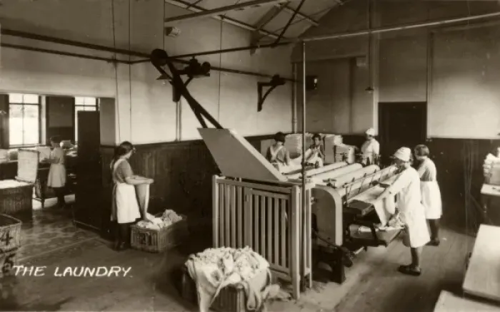 Framed Print : Laundry at Orphan Homes of Scotland, Bridge of Weir Framed Print : Laundry at Orphan Homes of Scotland, Bridge of Weir