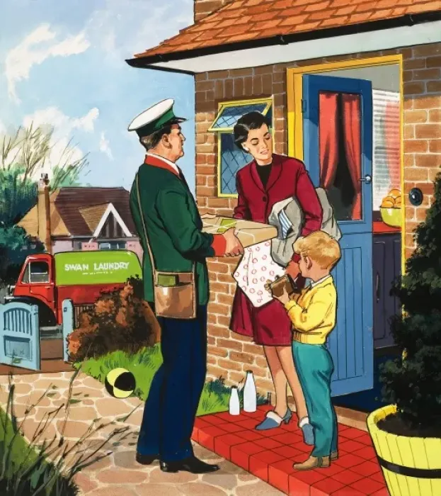 Framed Print : The Laundryman Framed Print : The Laundryman