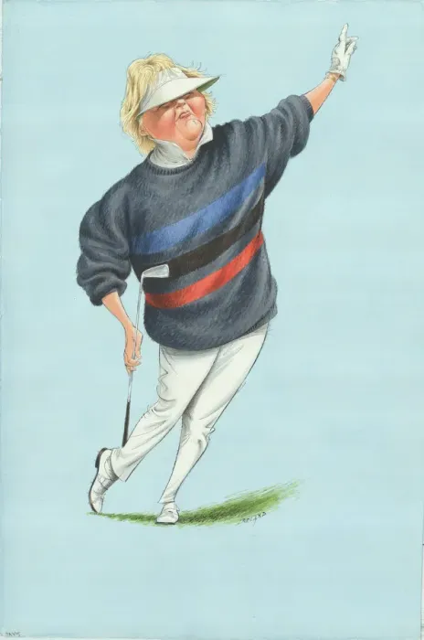 Framed Print : Laura Davies - English golfer