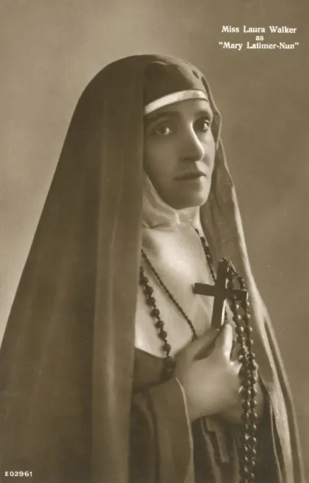 Framed Print : Laura Walker in the role of Mary Latimer, nun Framed Print : Laura Walker in the role of Mary Latimer, nun