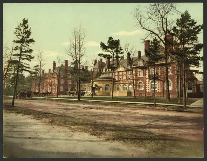 Framed Print : The Laurel in the Pines, Lakewood, N. J Framed Print : The Laurel in the Pines, Lakewood, N. J