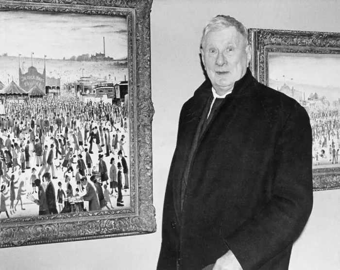 Framed Print : Laurence Stephen Lowry, English artist Framed Print : Laurence Stephen Lowry, English artist