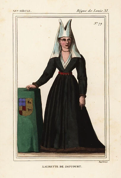 Lauretta of Jaucourt, wife of Michael of Chaugy