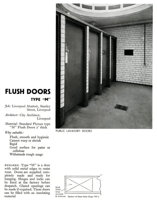 Framed Print : Lavatory doors, Liverpool Abattoir, Stanley Street Framed Print : Lavatory doors, Liverpool Abattoir, Stanley Street
