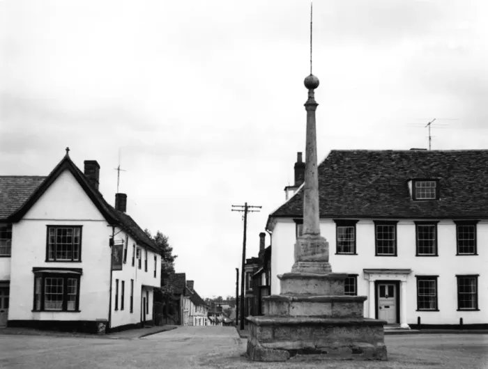Framed Print : Lavenham Village Cross Framed Print : Lavenham Village Cross