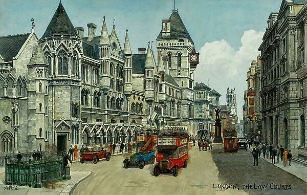 The Law Courts, The Strand, London