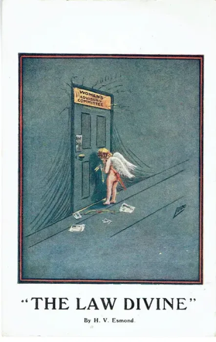Framed Print : The Law Divine by H V Esmond Framed Print : The Law Divine by H V Esmond