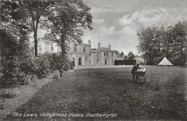 The Lawn at Hollybrook House, Southampton