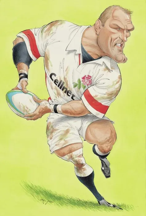 Framed Print : Lawrence Dallaglio (England) - England rugby player Framed Print : Lawrence Dallaglio (England) - England rugby player