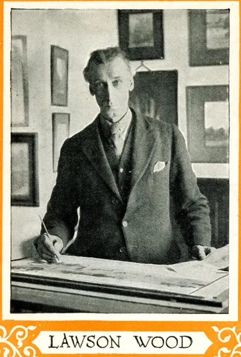 Framed Print : Lawson Wood, illustrator, cartoonist and artist Date: circa 1930 Framed Print : Lawson Wood, illustrator, cartoonist and artist Date: circa 1930