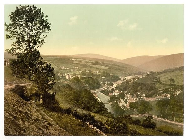 Laxey, general view, Isle of Man, England