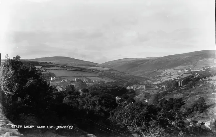 Framed Print : Laxey Glen View Framed Print : Laxey Glen View