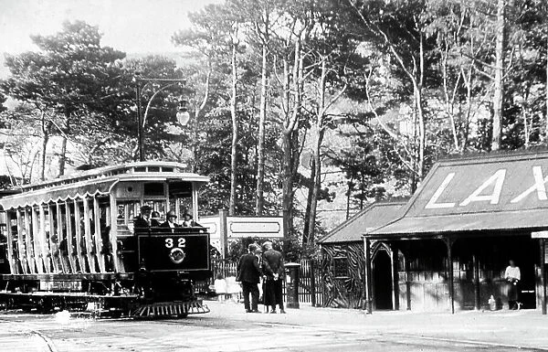 Laxey Station Isle of Man electric railway