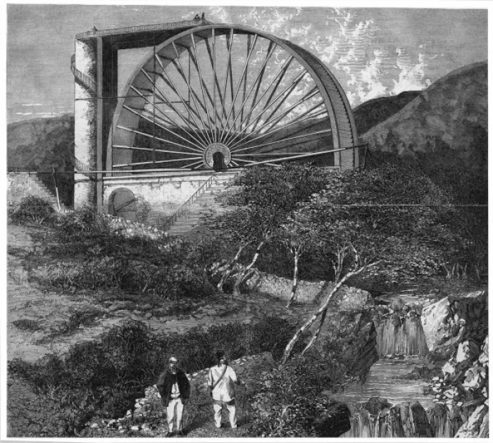 Framed Print : Laxey Wheel, Isle of Man Framed Print : Laxey Wheel, Isle of Man