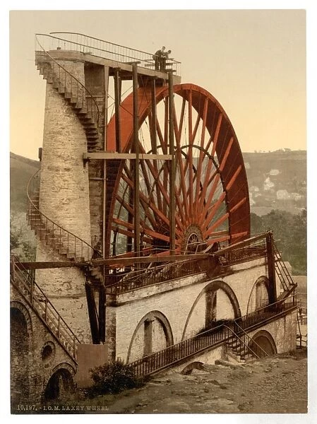 Laxey, the Wheel, Isle of Man, England