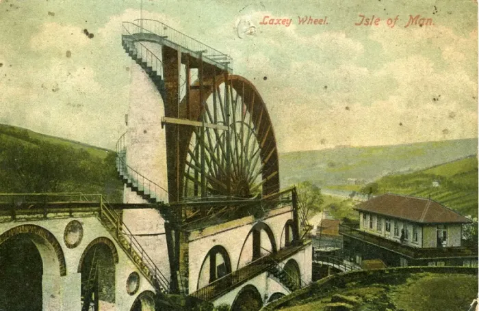 Framed Print : The Laxey Wheel, Laxey, Isle of Man Framed Print : The Laxey Wheel, Laxey, Isle of Man