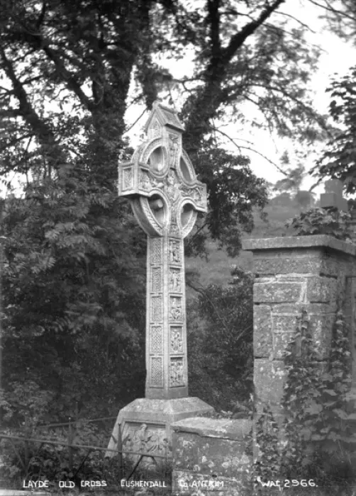 Framed Print : Layde Old Cross, Cushendall, Co. Antrim Framed Print : Layde Old Cross, Cushendall, Co. Antrim