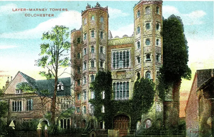 Framed Print : Layer-Marney Towers, Colchester, Essex Framed Print : Layer-Marney Towers, Colchester, Essex