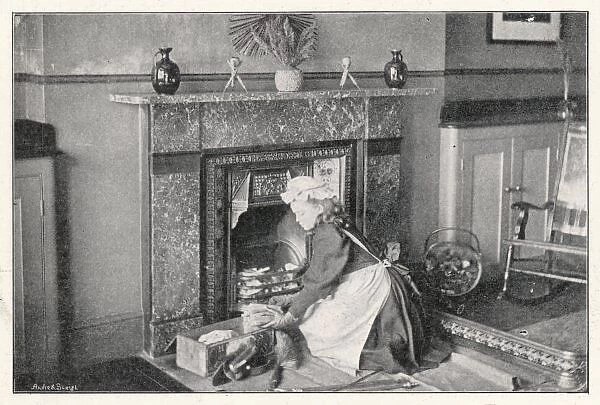 Laying a Fire 1893