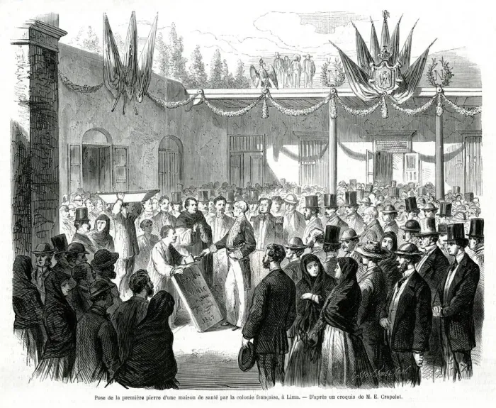 Framed Print : The Laying of the First Stone of the Nursing Home Framed Print : The Laying of the First Stone of the Nursing Home