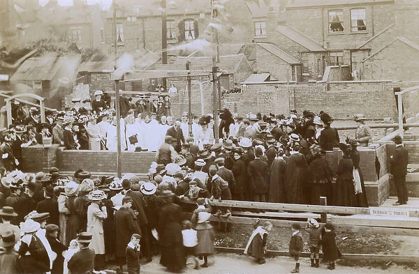Laying of the Foundation Stone for a Religious School