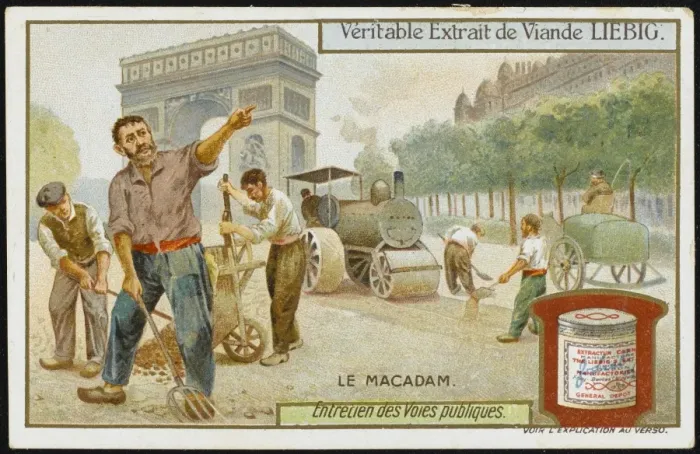Framed Print : Laying Tarmac, Paris Framed Print : Laying Tarmac, Paris