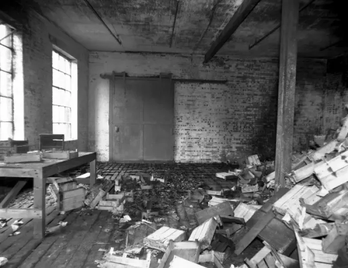 Framed Print : LCC-LFB fatal warehouse fire, Langley Street WC2 Framed Print : LCC-LFB fatal warehouse fire, Langley Street WC2