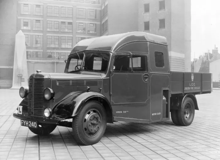 Framed Print : LCC-LFB general purpose lorry Framed Print : LCC-LFB general purpose lorry