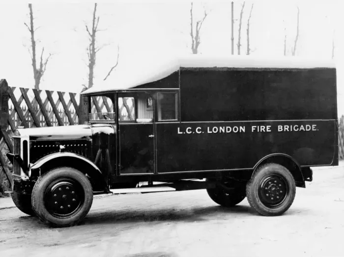 Framed Print : LCC-LFB general purpose lorry Framed Print : LCC-LFB general purpose lorry