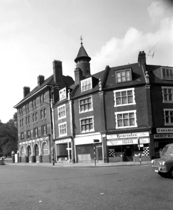 Framed Print : LCC-LFB Lewisham fire station, High Street, Lewisham Framed Print : LCC-LFB Lewisham fire station, High Street, Lewisham