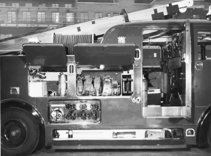Framed Print : LCC-LFB new diesel dual-purpose appliance Framed Print : LCC-LFB new diesel dual-purpose appliance
