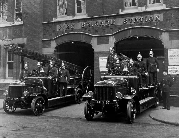 LCC-LFB Tooley Street fire station and its crews