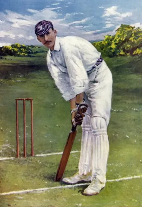 Framed Print : LCH Paliaret. Cricketer Framed Print : LCH Paliaret. Cricketer