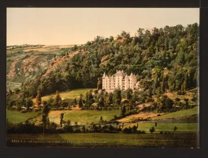 Framed Print : Le Cantal, Chateau Anteroche, near Murat, Auvergne Mountains Framed Print : Le Cantal, Chateau Anteroche, near Murat, Auvergne Mountains