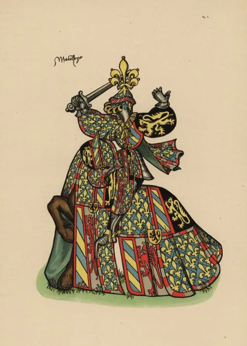 Framed Print : Le Duc Philippe le Bon, Philip the Good, Duke