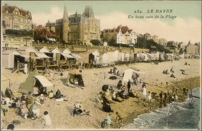 Framed Print : Le Havre Beach Framed Print : Le Havre Beach