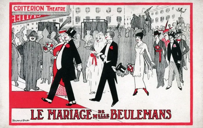 Framed Print : Le Mariage de Mlle Beulemans, Criterion Theatre, London Framed Print : Le Mariage de Mlle Beulemans, Criterion Theatre, London