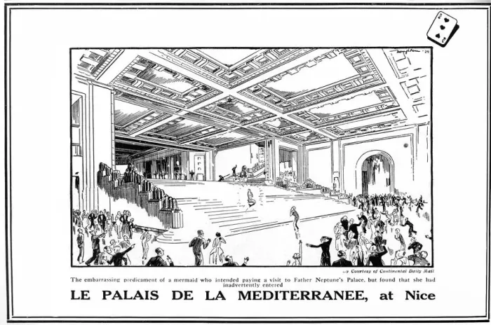 Framed Print : Le Palais de la Mediterranee at Nice Framed Print : Le Palais de la Mediterranee at Nice