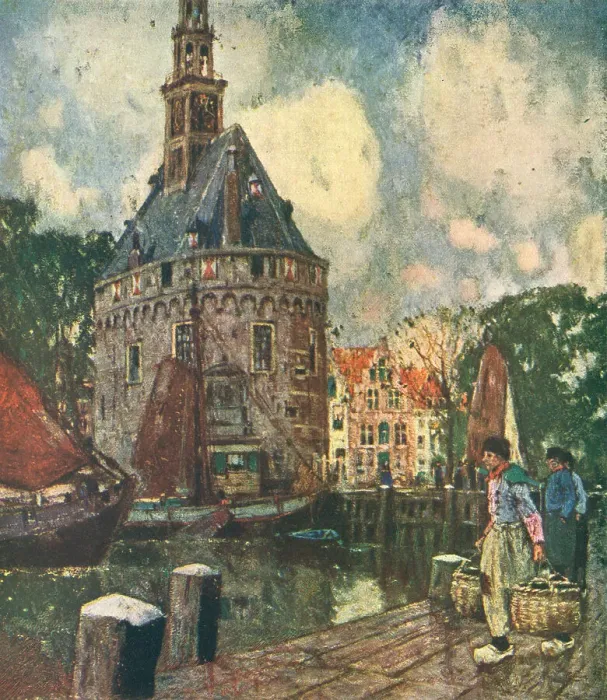 Framed Print : Le Port de Hoorn Framed Print : Le Port de Hoorn