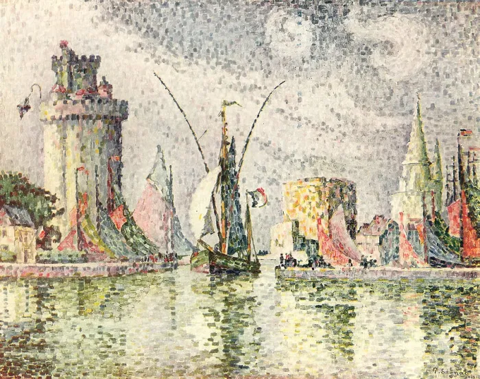 Framed Print : Le Port De La Rochelle Framed Print : Le Port De La Rochelle