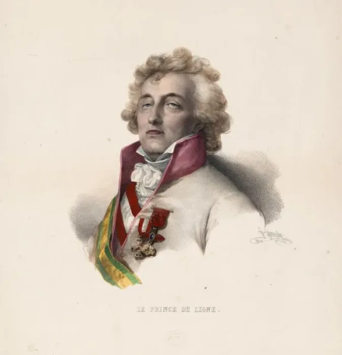 Framed Print : Le prince de Ligne Framed Print : Le prince de Ligne