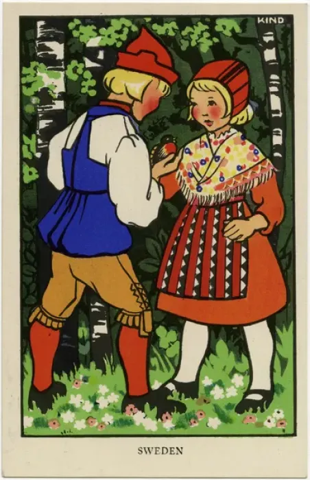 Framed Print : The League of Nations Union - Children of Sweden Framed Print : The League of Nations Union - Children of Sweden