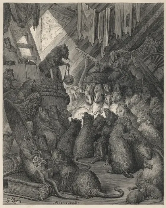 Framed Print : The League of Rats Framed Print : The League of Rats